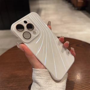 Dernière coque de téléphone portable violet radium Shooter pour iphone 16 Pro max Aurora <span class=keywords><strong>CD</strong></span> streamer ans étui pour iphone 15 plus - Product Image 6