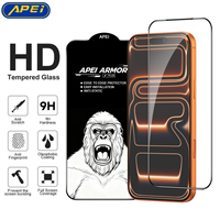 10 in 1 9H Anti-kras Gehard Glas Anti-vingerafdruk Screenprotector voor iPhone 17 16 Pro Max 15 14 13 12 11 Xr Xs Max 6 7 8