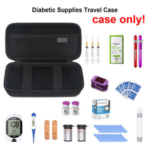 Personalizado impermeável EVA armazenamento saco para diabético teste kit medidor de glicose <span class=keywords><strong>monitor</strong></span> caso - Product Image 2
