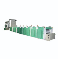 Broyeur horizontal pour le recyclage de jeans, vêtements, tissus non tissés, déchets textiles, coton et fil