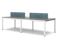 Cadre de bureau de haute qualité, minimaliste, multifonctionnel pour 4 personnes, design moderne, simple, mobilier, cadre de table en métal