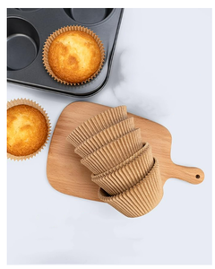 Papel Pergamino Natural <span class=keywords><strong>Jumbo</strong></span> Sin Blanquear, Antiadherente, para Cupcakes y Muffins, para Fiestas, Bodas, <span class=keywords><strong>Cumpleaños</strong></span>, Navidad - Product Image 3