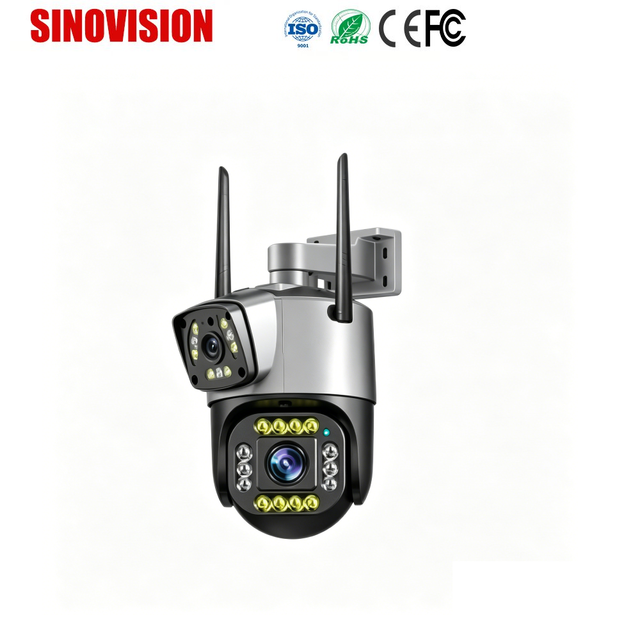 OEM Dual Lens Auto AI Human Tracking PTZ 4MP WiFi Camera Factory Direct Price for Wholesale Buyer