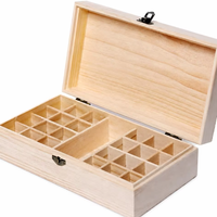 Boîte à Huiles Essentielles, Conteneur Multi-Compartiments pour Bouteilles d'Huiles Essentielles, Boîte Cadeau de Présentation pour Huiles Essentielles d'Aromathérapie