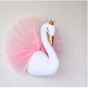 Búp Bê INS Treo Tường Hình Thiên Nga Móng Tay + Vương Miện Đồ Chơi Quà Tặng Kỳ Lân Hình Kỳ Lân Cho Trẻ Em Bé Đệm Nhồi Bông Ngủ Hình Chú Thỏ - Product Image 1