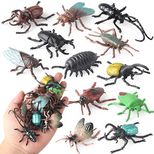 Jouets d'insectes de simulation yxs, figurines solides pour Halloween, <span class=keywords><strong>rhinocéros</strong></span>, <span class=keywords><strong>scarabée</strong></span>, grillon, longhorn, mouche, souris, etc. - Product Image 4