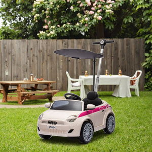 2024 nouvelle voiture sous licence FIAT 500 Push Car Baby Ride on Car avec musique et son de klaxon - Product Image 1