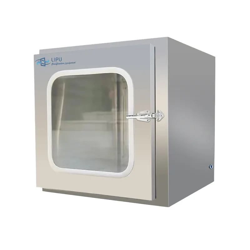 Nette En Schone Cleanroom Clean Room Pass Box Om Cleanroom Clean Room Pass Box Voor Lab En Ziekenhuis Te Onderhouden