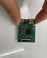 Carte de commande PCB pour monoculaire OLED couleur à matrice active ECX343EN 0,68 pouce avec alimentation USB