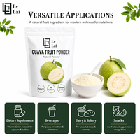 Lvlai biedt hoogwaardig geconcentreerd extract van vers guavavruchten en guavensappoeder aan.