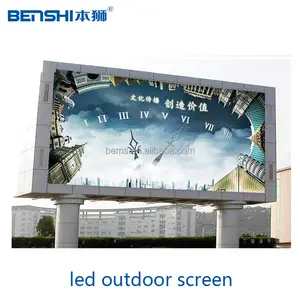 Panneau d'écran vidéo led p3.91 p4 p4.81 p5 p6 p8 p10, module d'affichage led étanche pour l'extérieur, cadre de signalisation numérique