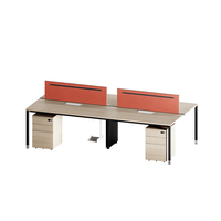 Table d'ordinateur design moderne Flex Space Postes de travail Bureau pour mobilier de bureau moderne