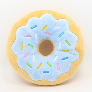 Juguetes Ecológicos para Perros con Diseño de Donuts y Bollos Redondos de Peluche, para Uso en Interiores, Venta al Por Mayor - Product Image 1
