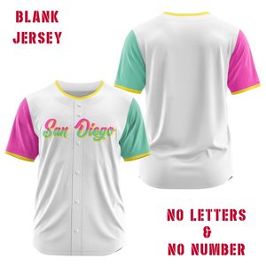 2025 camisetas de béisbol de San <span class=keywords><strong>Diego</strong></span> City Connect para hombres, ropa personalizada, uniformes sublimados con logotipos, ropa de béisbol - Product Image 4
