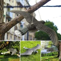 Produit Offre Spéciale Aigle Volant Sculpture Couleur Personnalisée En Plastique Aigle Volant Leurres pour Effrayer Oiseau à Oiseau Répulsif