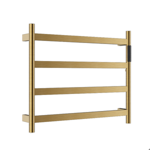 Toallero de Diseño Hotelero, Estante para Toallas con Calefacción Eléctrica, Toallero de Baño de Alta Gama en Acero Inoxidable 304 con Acabado en Gris Metálico - Product Image 6