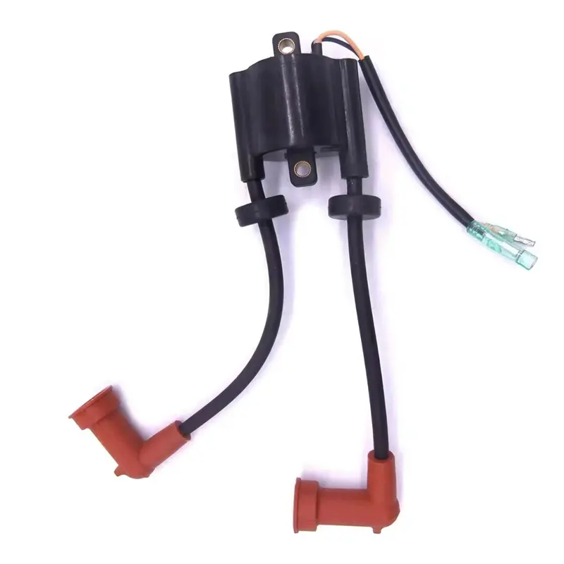 Ignition Coil Assy 6F5-85570-00 For Yamaha 15/ 25/ 40HPOutboard motor boat Motor parts