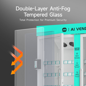 Shengma thông minh tủ lạnh mát tự Máy bán hàng tự động công suất lớn thực phẩm tươi Máy bán hàng tự động - Product Image 2