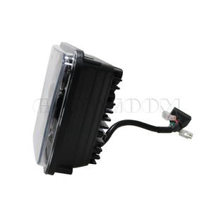 GOODZOOM Faro <span class=keywords><strong>LED</strong></span> da 5 Pollici con DRL e Indicatore di Direzione, Luce di Lavoro Rettangolare con Lente Proiettore Alta/Bassa Intensità, Compatibile per Camion e Auto - Product Image 3