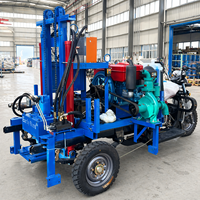 Foreuse de puits d'eau CE ISO de fabrication chinoise, machine de forage de puits profonds 150M 200M de profondeur, performance fiable, prix usine