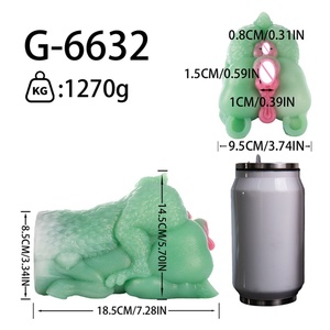Masturbador Masculino GEEBA de Doble Canal, Diseño de Cadera, Material de Silicona Líquida, Estimulador Manual para Hombres Mayores de 18 Años - Product Image 5