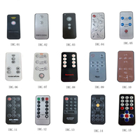 Télécommande infrarouge sans fil ultra-mince alimentée par batterie 5V pour bandes lumineuses RGB, portée 100m pour éclairage LED à changement de couleur