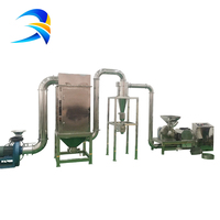 Micro-moulin à céréales, moulin à farine de maïs ultra-micro, pulvérisateur en acier inoxydable, écologique, haute capacité 30-200 kg/h