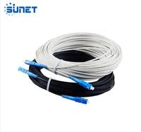 High Quality Outdoor 1 Core Ftth Patchcord Optical Fiber Equipment Drop Cable Patch Cord