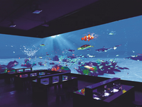 Système de projection murale interactif pour enfants, jeux de dessin multijoueurs pour enfants