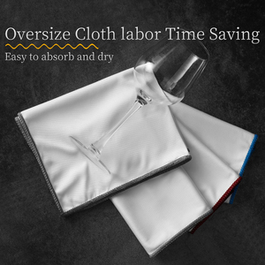 Paño Profesional para Pulir Cristales, Toalla de Microfibra sin Rayas para Limpiar Copas de Vino y Cristalería en Bares, Restaurantes y Hoteles - Product Image 4