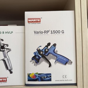 Pistolet à air comprimé WALTER Vario-RP 1500G, buse de 1,8 mm, alimentation par gravité, alliage d'aluminium, application de peinture automobile - Product Image 2