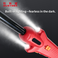 Équipement d'élevage Musyder, fouet électrique pour bétail, étanche, rechargeable, outil de conduite du bétail avec lumière LED