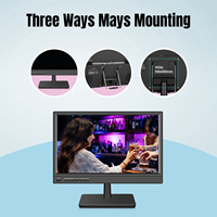 Monitor LED de Escritorio FEIHE de 17 Pulgadas con Panel TN Full HD, Altavoz Integrado, 120% SRGB, Tiempo de Respuesta de 2ms - Nuevo