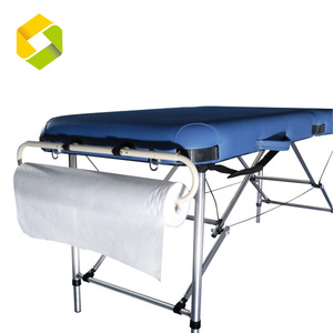 Qualité 15g jetable <span class=keywords><strong>Spa</strong></span> drap <span class=keywords><strong>de</strong></span> lit plat 50 pièces Massage civière couvre rouleau pour hôtel Salon <span class=keywords><strong>de</strong></span> beauté étanche utilisation hospitalière - Product Image 3
