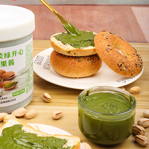 ซอสครีมพิสตาชิโอเขียวเจิ้งหรง ฮาลาล รับรองคุณภาพ รสหวาน 5% บริกซ์ รสชาติเยี่ยม บรรจุขวดพลาสติก 1 กก. สำหรับทำแยม เค้ก และของหวาน - Product Image 6