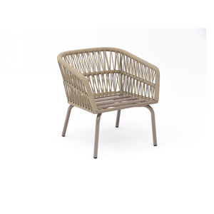 حديقة في الهواء الطلق اليد المنسوجة الروطان حبل طقم أريكة - Product Image 5