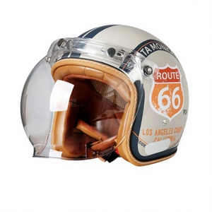 Nouveau Casque Demi-Coque Rétro en ABS, Utilisation Quatre Saisons pour Trottinettes Électriques et Vélos, Hommes et Femmes, Conduite en Extérieur, Dernière Collection - Product Image 1