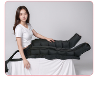 Bottes de massage à air pour la récupération des athlètes, thérapie de compression électrique à 8 chambres pour le corps