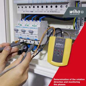 Wiha-45221ตัวบ่งชี้สนามหมุน100-700 V AC, CAT-EAN 4010995452216มัลติมิเตอร์และเครื่องทดสอบ - Product Image 2