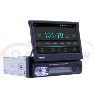 Factory Supply 7'' Autoradio 1Din Android 8.1 Go Car Radio Stereo 1Din HD 2.5D Tempered Glass Touch Screen Car Video WIFI GPS