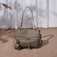 Nouveau Sac à Bandoulière Classique 2026 en Cuir Véritable, Sac Croisé de Luxe Léger en Cuir de Vachette pour Femmes