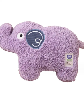 J815 tela agradable a la piel felpa púrpura elefante animal tiro almohada Rosa conejito blanco perro juguete <span class=keywords><strong>2D</strong></span> super suave animal juguete - Product Image 1