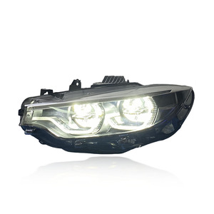 SJC Auto V2 Headlights for 4 <b>Series</b> F32 F36 F80 F82 Dual-Color Front 13-20 Modified LED Yellow/White DRL Switch for M4 F32 H - Product Image 6