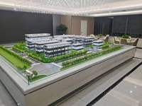 Modèle architectural en sable de conception moderne personnalisé pour la planification urbaine et l'aménagement paysager immatériel