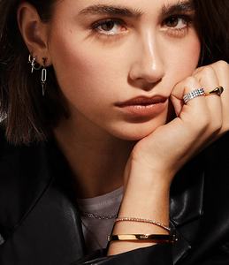 Moda buena venta al por mayor joyería fina 2024 18K chapado en oro plata esterlina 925 Irregular Spike Stud pendientes - Product Image 4