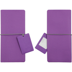 Funda protectora para billetes de viaje/pasaportes, etiqueta de equipaje/tarjeta de embarque de PVC resistente al voltaje, documento minimalista - Product Image 1