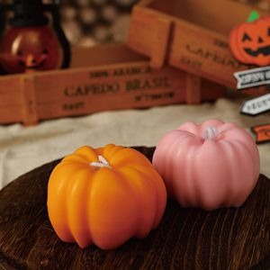 3D Pumpkin Scented Candle Handmade Soy Wax Halloween Party Decoration Prop Home Atmosphere <b>Ornament</b> Gift - Product Image 5
