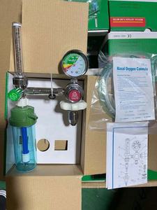 医療用酸素レギュレーター、流量計、加湿器、ダブルゲージ圧力計付き、酸素圧力レギュレーター、酸素レギュレーター - Product Image 6