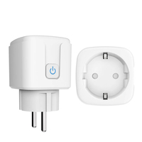 Prise intelligente EU 16A/20A AC100-240V Wifi prise intelligente prise de courant Alexa Google Home commande vocale Tuya Smart Life APP