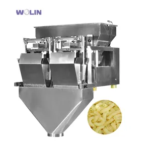 Big weight filling 10-10kg 2 Double Twin head weight filling doser linear weigher
